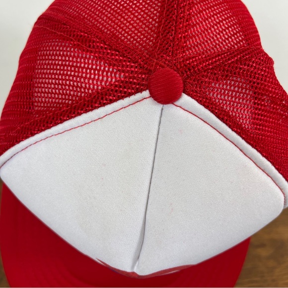 Van Dorn Skate Invitational Retro Trucker Hat Cap White Red Snapback - Picture 10 of 12